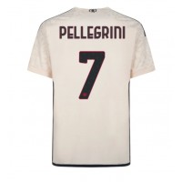 AS Roma Lorenzo Pellegrini #7 Bortedrakt 2023-24 Kortermet